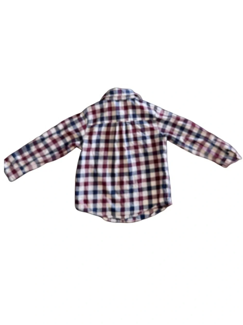 👔 Baby Gap Boys Outfit Set | Plaid Button Down + Navy Corduroy Pants | Size 4 ✨
